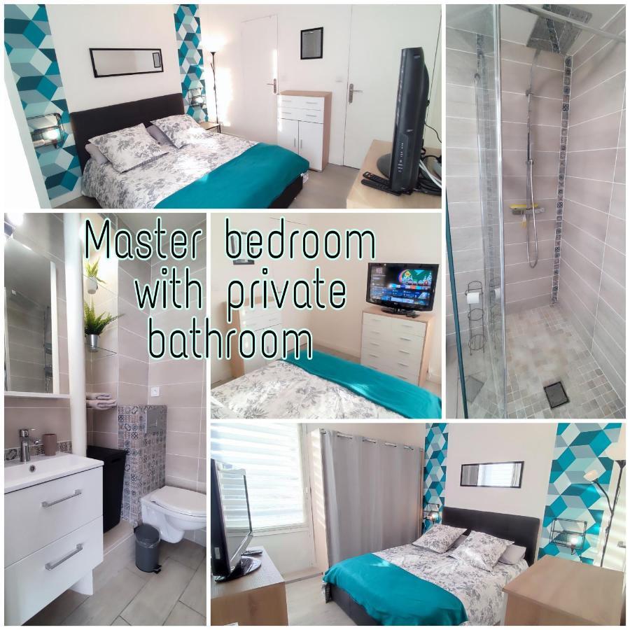 T4 Massy Tgv By Beds4Wanderlust - 80M2 Avec Terrasse Et Bureau - Proche Coulee Verte - Ideal Pro Ou Famille Exteriér fotografie